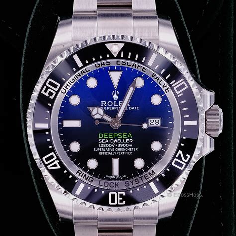 rolex sea dweller deepsea blue dial price|Rolex 44mm deepsea 116660.